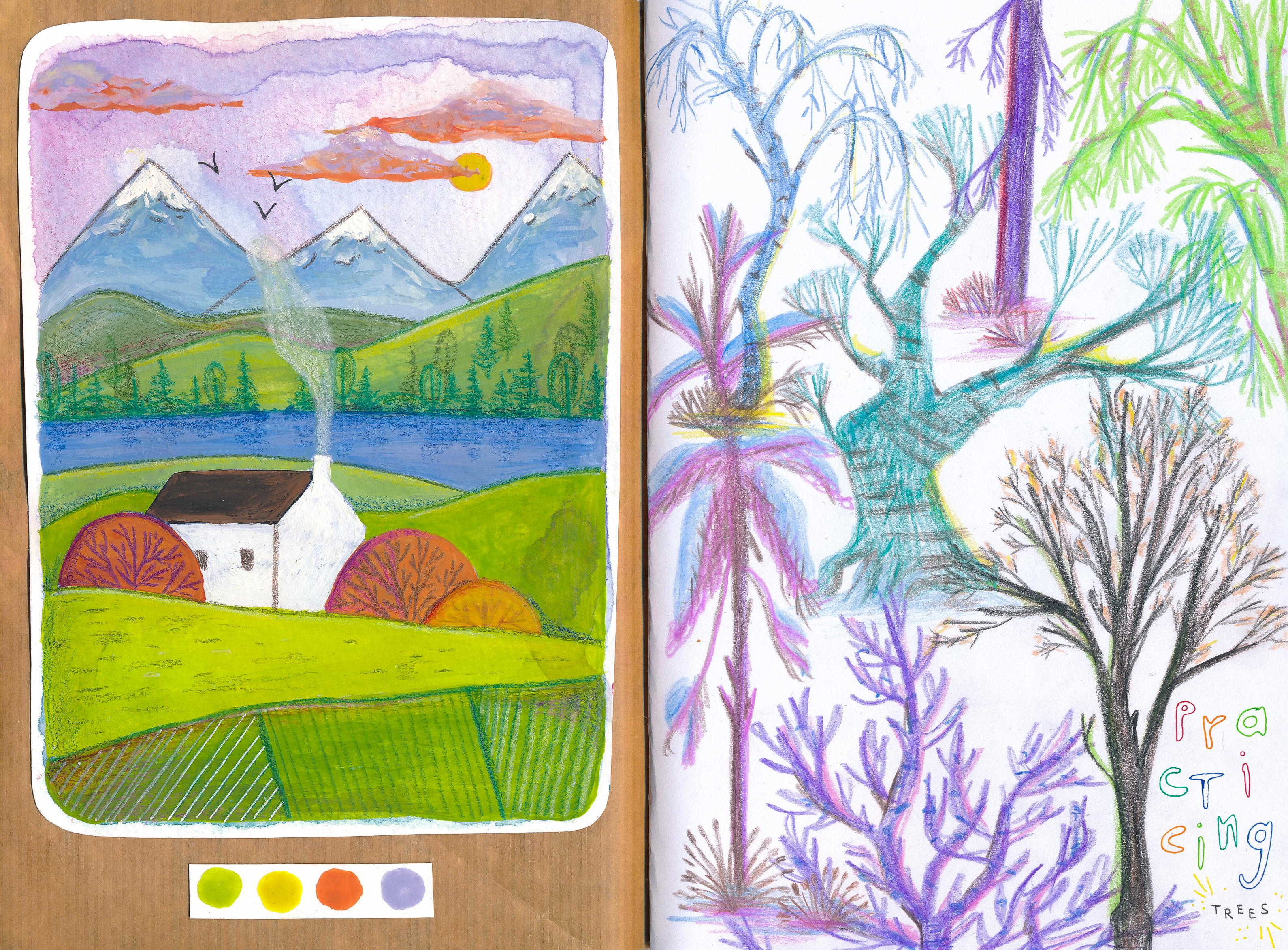Practicing trees
